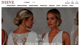 What Nieve-couture.com website looked like in 2023 (This year)