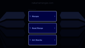 What Nakamamangas.com website looked like in 2023 (This year)