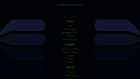 What Nextmedia.com website looked like in 2023 (This year)