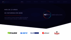 What Netmx.com.mx website looked like in 2023 (This year)