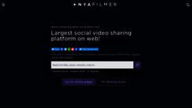 What Nyafilmer3.com website looked like in 2023 (This year)