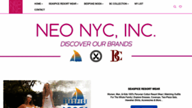 What Neonyc.net website looked like in 2023 (This year)