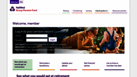 What Natwestgrouppensionfund.co.uk website looked like in 2023 (This year)