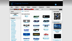 What Newlaptopscreen.com website looked like in 2023 (This year)