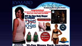 What Newbodyshaper.com website looked like in 2023 (This year)
