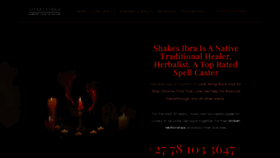 What Naturalspellscaster.com website looked like in 2023 (This year)