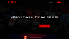 What Netflixvip.net website looked like in 2023 (This year)