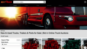 What Nexttruckonline.com website looked like in 2023 (This year)
