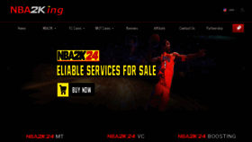 What Nba2king.com website looked like in 2023 (This year)