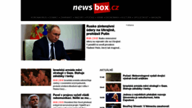 What Newsbox.cz website looks like in 2024 