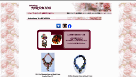 What Narumido.com website looked like in 2024 (1 year ago)