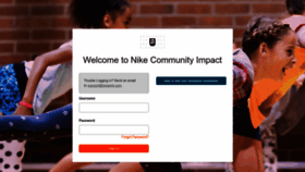 What Nike.benevity.org website looks like in 2024 