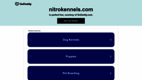 What Nitrokennels.com website looks like in 2024 