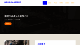 What Nysancheng.com website looks like in 2024 