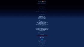 What Nokiazone.ru website looks like in 2024 