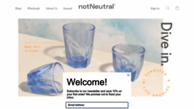 What Notneutral.com website looks like in 2024 