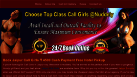 What Nuddely.in website looked like in 2024 (1 year ago)