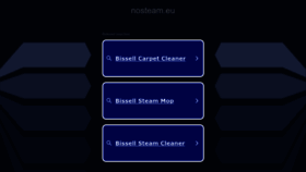 What Nosteam.eu website looks like in 2024 