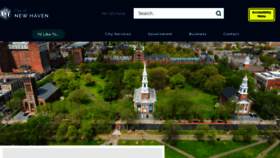 What Newhavenct.gov website looks like in 2024 