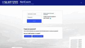 What Netexam.sliit.lk website looks like in 2024 