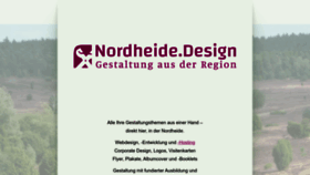 What Nordheide.design website looks like in 2024 