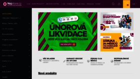 What Nejstore.cz website looks like in 2024 