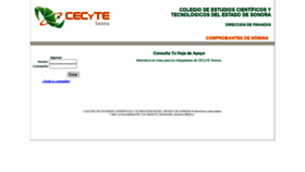 What Nominas.cecytes.edu.mx website looks like in 2024 