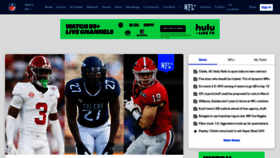 What Nfl.com website looks like in 2024 