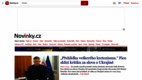 What Novinky.cz website looks like in 2024 