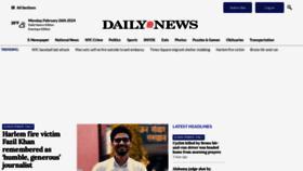 What Nydailynews.com website looks like in 2024 