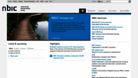 What Nbic.nl website looks like in 2024 
