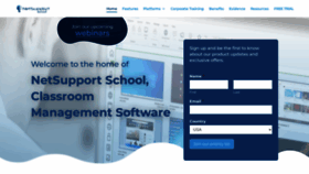 What Netsupportschool.com website looks like in 2024 