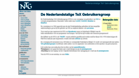 What Ntg.nl website looks like in 2024 