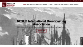 What Nexus.org website looks like in 2024 