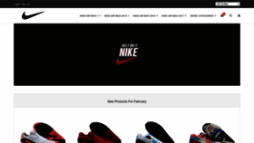 What Nike-airmax98.us website looks like in 2024 