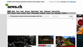 What News.ch website looks like in 2024 