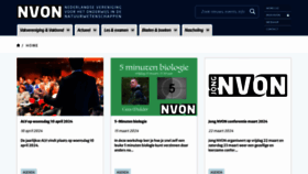 What Nvon.nl website looks like in 2024 