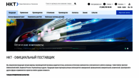 What Nkt-rf.ru website looks like in 2024 