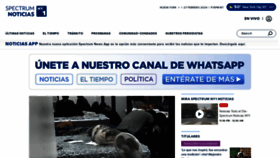 What Ny1noticias.com website looks like in 2024 