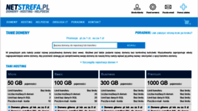 What Netstrefa.pl website looks like in 2024 