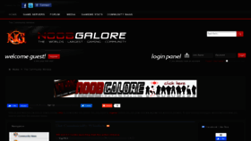 What Noobgalore.us website looked like in 2024 (1 year ago)