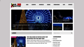 What Newyearseveblog.com website looks like in 2024 