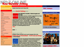 What Nrhz.de website looks like in 2024 