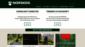What Norskog.no website looks like in 2024 
