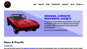 What Ncrs.org website looked like in 2024 (1 year ago)