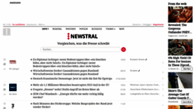 What Newstral.com website looks like in 2024 