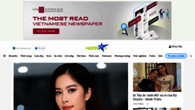 What Ngoisao.net website looks like in 2024 