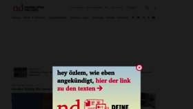 What Nd-online.de website looks like in 2024 