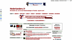 What Nederlanders.fr website looks like in 2024 