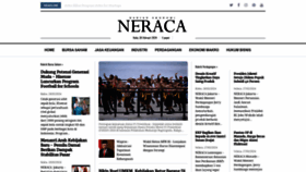 What Neraca.co.id website looks like in 2024 